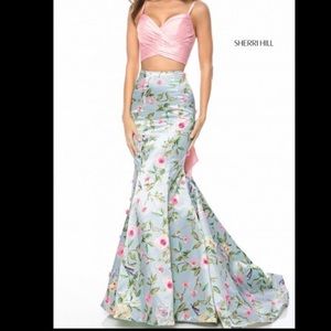 Sherri Hill Two Piece Mermaid
